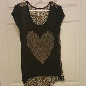 Large Cheetah top
